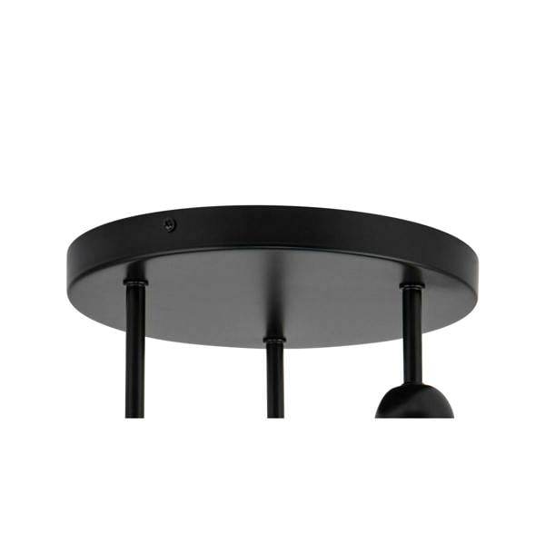 COSYLYTE Broome Bathroom 3 Light Opal Glass Ceiling Light