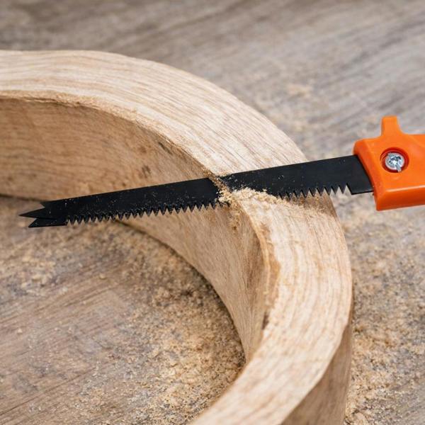 HAAY TOOLS Jab Saw for Plasterboard – 6.5" Drywall Saw, 9 TPI Wood Cutting Saw, Electricians Tool, Coping Saw, Insulation Knife
