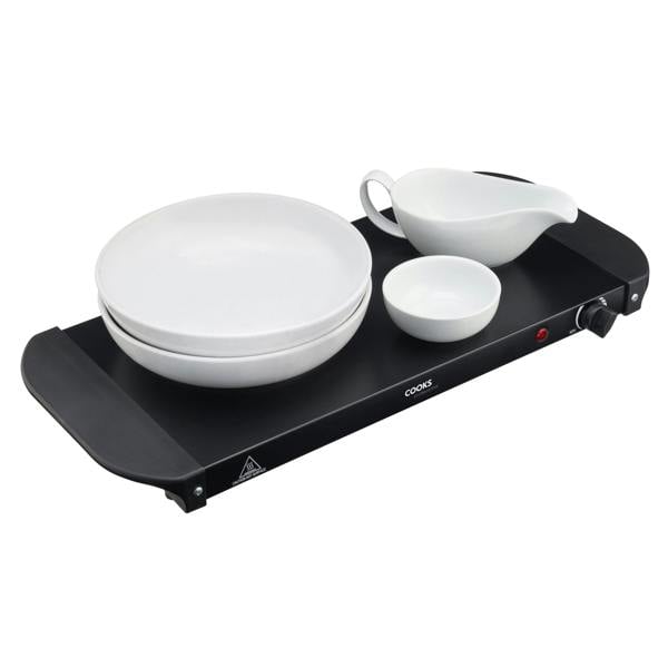Cooks Professional 3 Section Buffet Warmer | 4.5L | Black