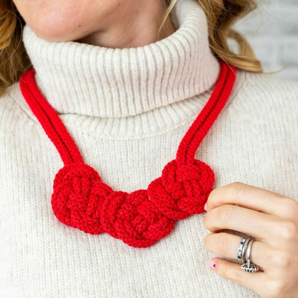 Handmade by Tinni Poppy Necklace – Handmade Sculptural Necklace