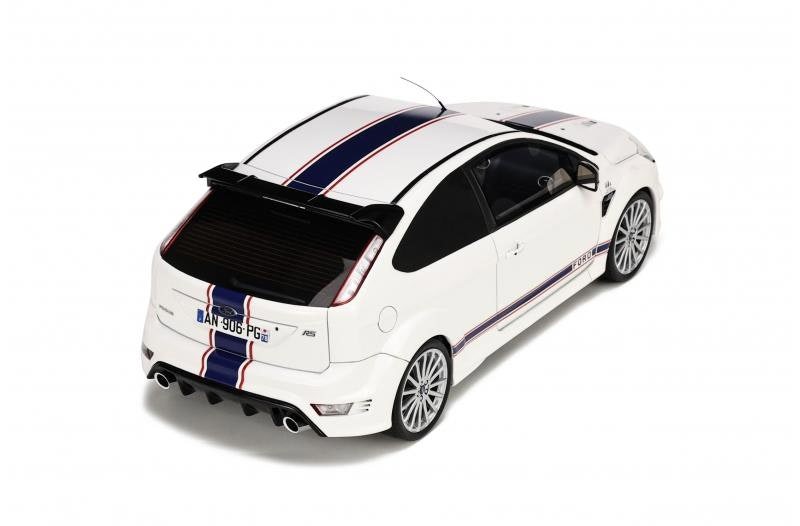 Otto 2010 Ford Focus MK2 RS Le Mans White 1:18 Scale Otto Mobile OT1009