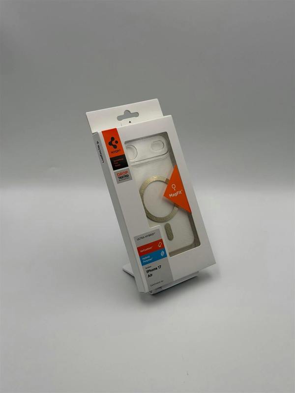 Spigen Ultra Hybrid MagSafe Case for iPhone 17 Air 6.5" Clear/Gold - ACS10315