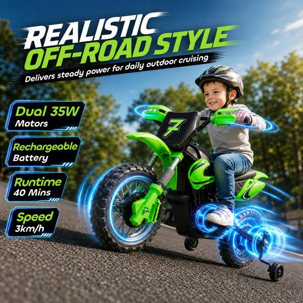 Electric Ride-on Motorcycle