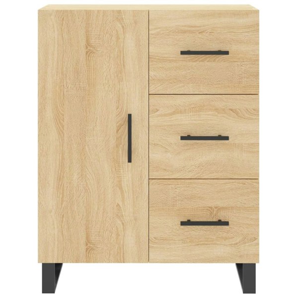 Berkfield Highboard Sonoma Oak 69.5x34x180 cm Engineered Wood
