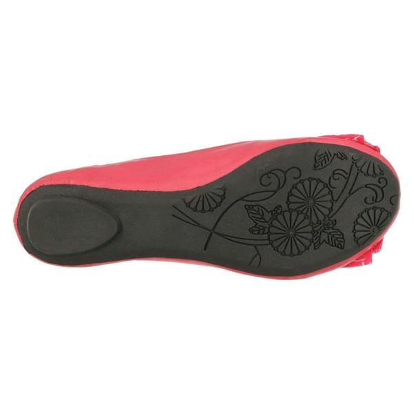 Cutie Girls Cutie Slip On Ballerina Pumps with Jewelled Bow