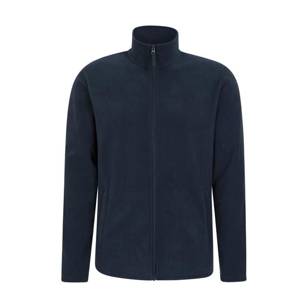 Mountain Warehouse Mens Camber Fleece Jacket - Navy - 