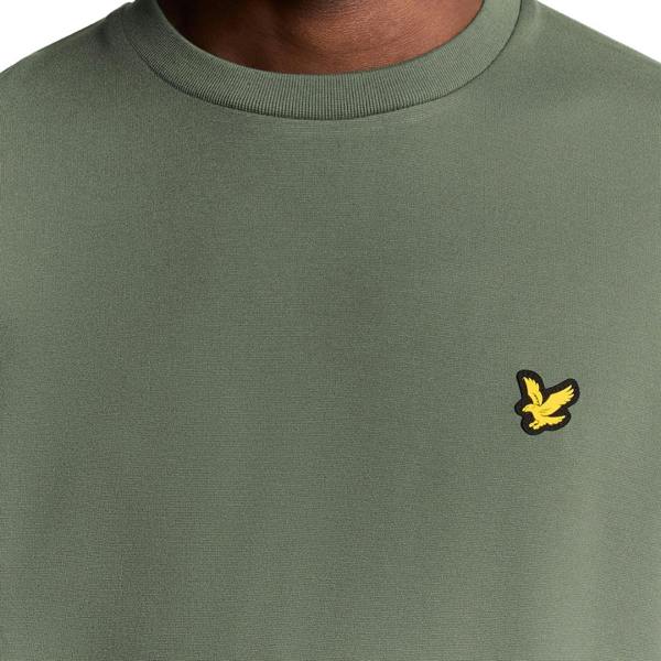 Lyle & Scott Green Crew Neck Fly Fleece XS