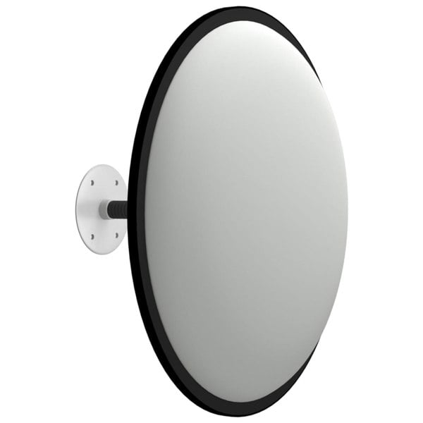 Berkfield Indoor Convex Traffic Mirror Black Ì÷40 cm Acrylic