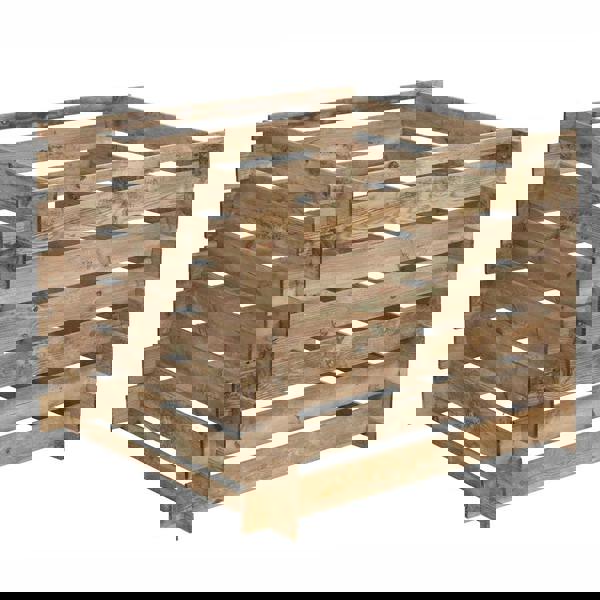 Cerland Mezzito Wooden Compost Bin 520L 1m x 1m Treated Timber Garden Composter