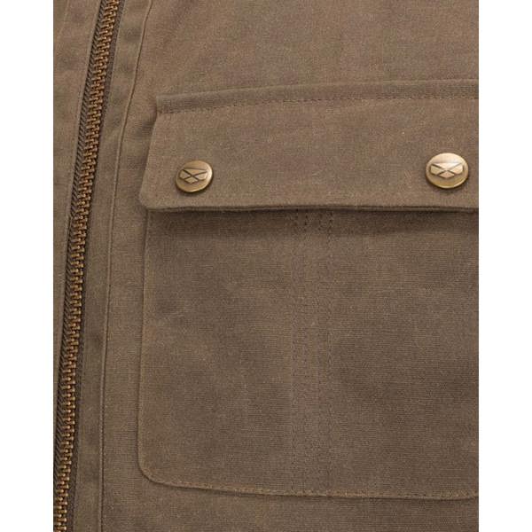 Hoggs of Fife Balfour Waxed Canvas Gilet