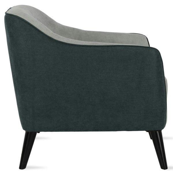 Dorel Home Kayden Lounge Chair Grey Chenille