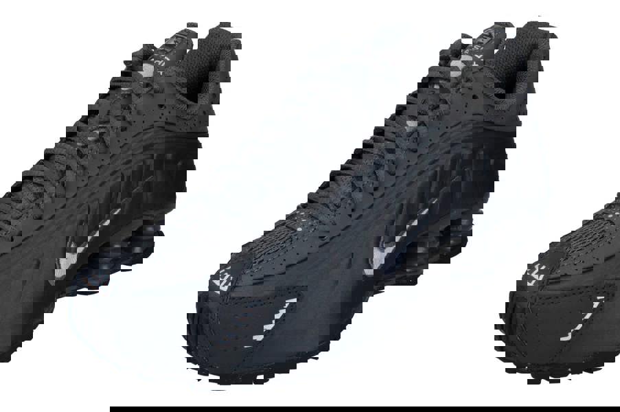 Nike Shox R4 GS Trainers Io1911  060 - Anthracite Wolf Grey Iron Grey 060 - Photo 0