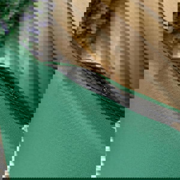 Samuel Alexander 52 x 20cm Back Cushion for Single Wooden Garden Chair in Green