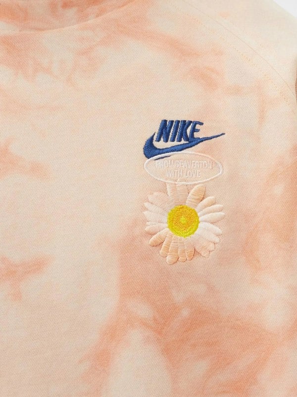 Nike Sportswear French Terry Tie-Dye Crewneck