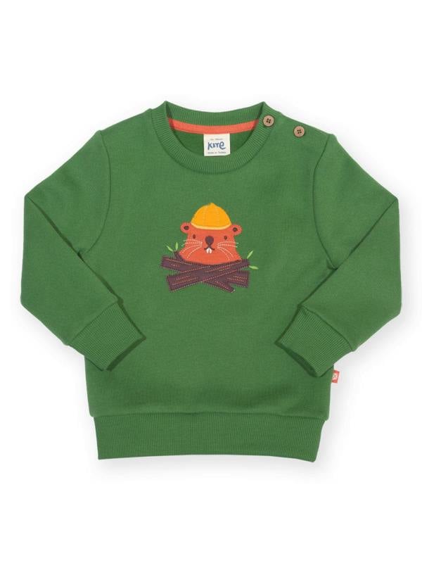 Kite Boys Organic Busy Beaver Sweatshirt
