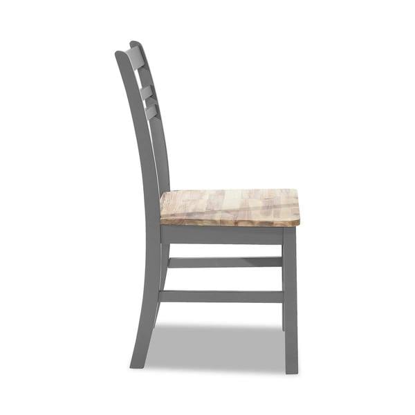 Statement Furniture Florence Wooden Chair Country Style with Acacia Wood Seat