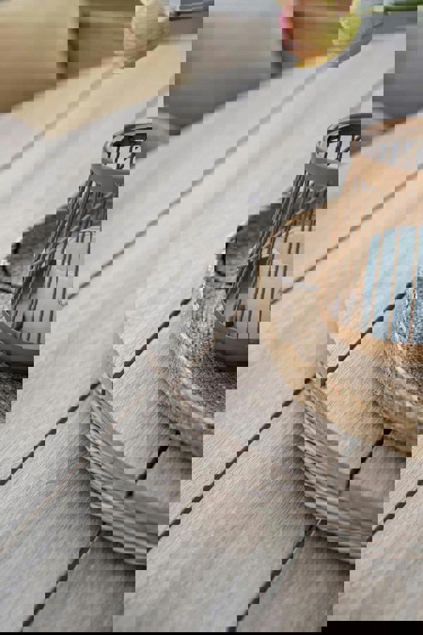 Garden Impressions Jersey 6 Seater Oval Dining Suite with Lazy Susan