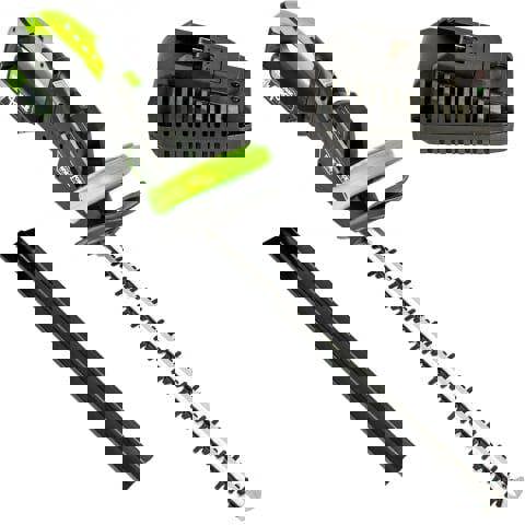 MYLEK Cordless Hedge Trimmer 20v Electric Cutter 51cm Cutting Length Lightweight 4000mAh Lithium-Ion Battery Fast Charge