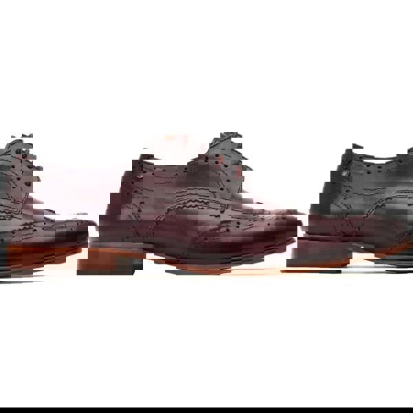 Base London Base London BARBERA Mens Brogue Shoes Dark Red