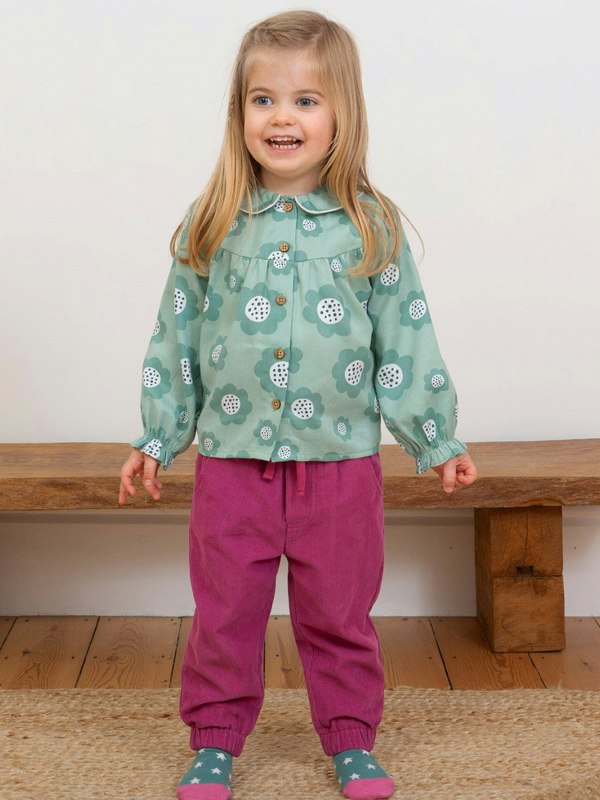 Kite Girls Organic Cosy Cords Berry
