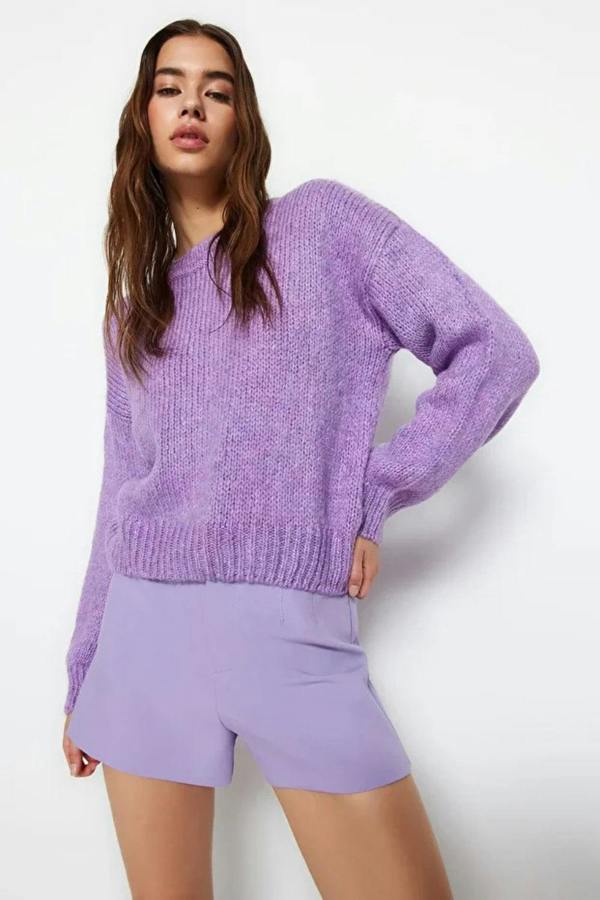 Hoxton Gal Wrap Knit Sweater