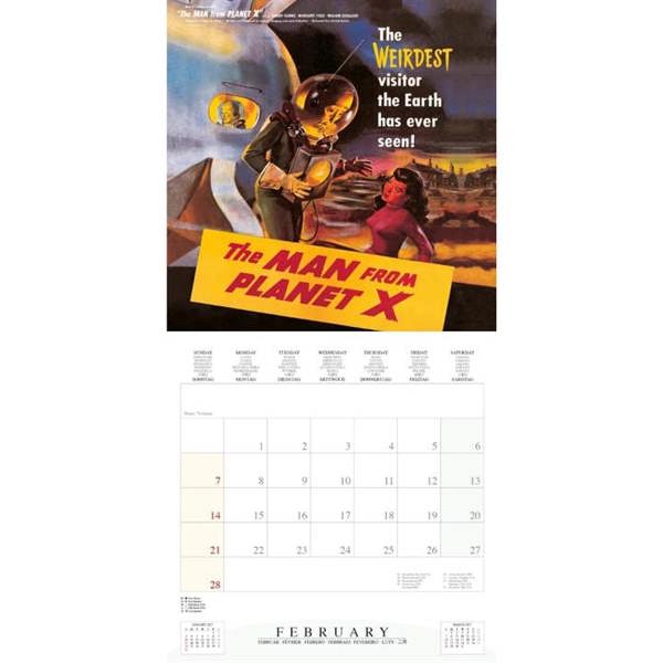 Cult Attack Calendar 2027, Wall Calendars, Month To View, Entertainment, Gift