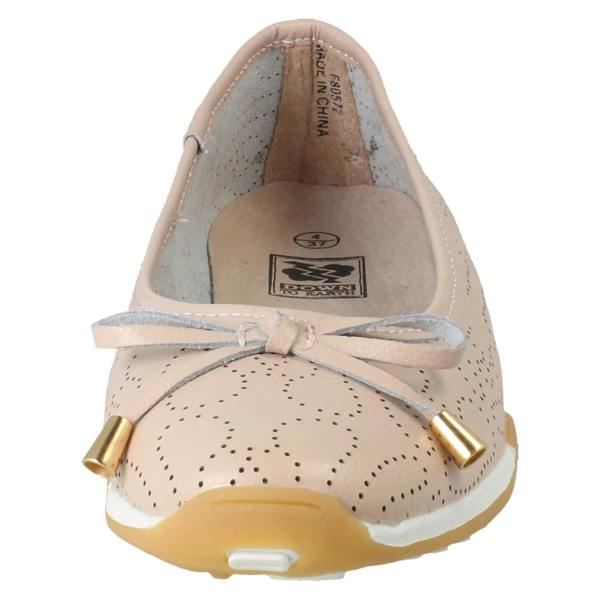 Down to Earth Ladies Down To Earth Wavey Punch Details Casual Shoes F80572