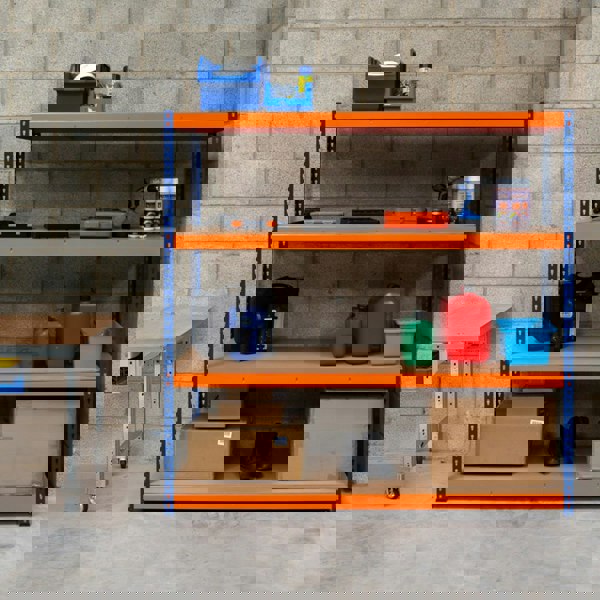 Monster Racking S-Rax 4 Shelf Racking - 180cm x 180cm x 60cm