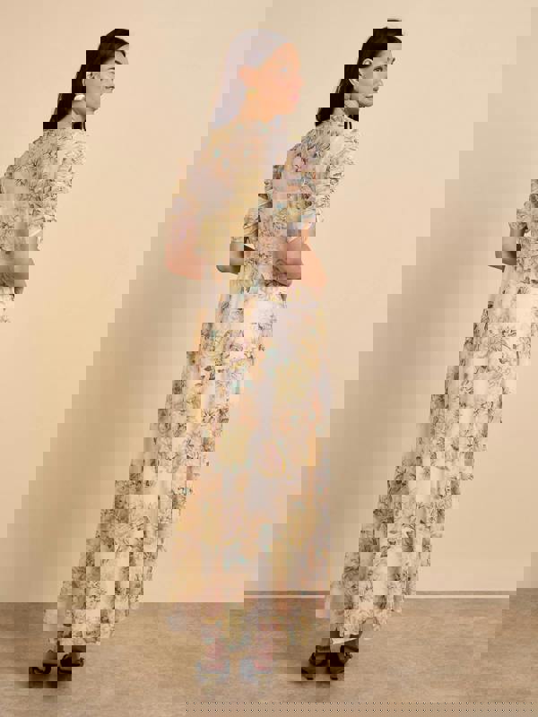 GWD Camillie Floral Printed Maxi Dress