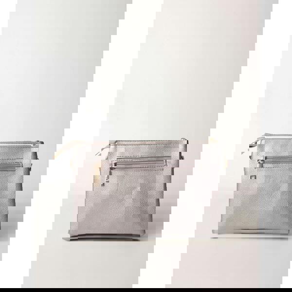 Blue Vanilla Clutch With Detachable Strap