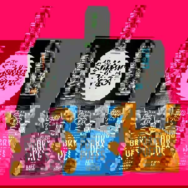 The Snaffling Pig Co Game Night Porky Puffs and Beer Bundle