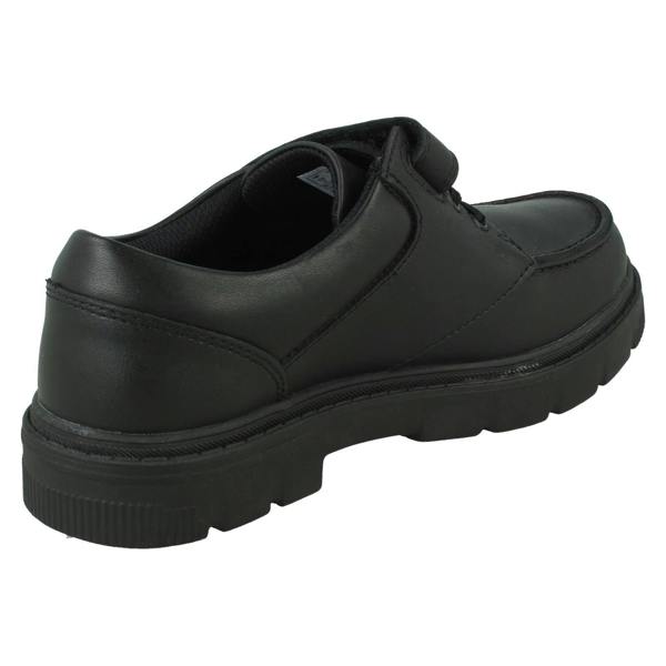 Clarks Boys Clarks Elasticaed Lace School Shoes Lorcam Edge K