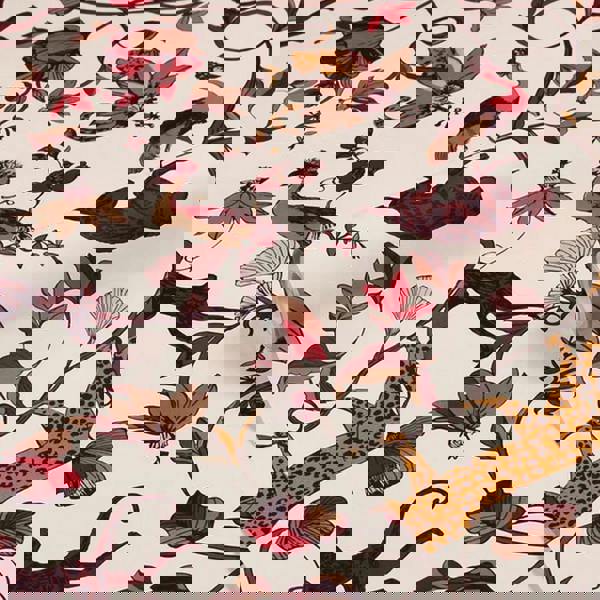 Furn Wildlings Wallpaper - Natural/Multicoloured