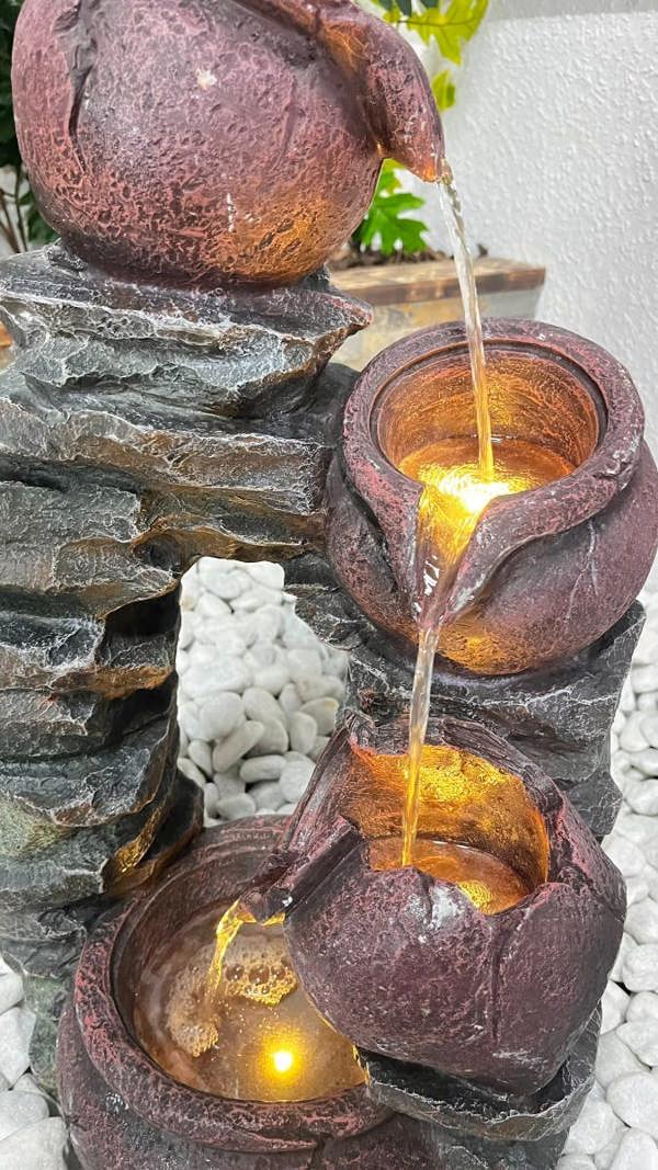 Tranquillity Water Features Copper Dale Falls Traditional Water Feature