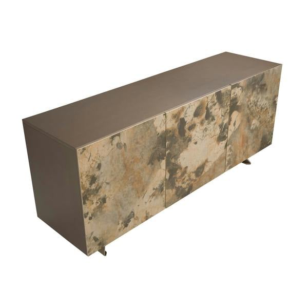 Angel Cerdá Metallic Taupe Wood Sideboard 3270