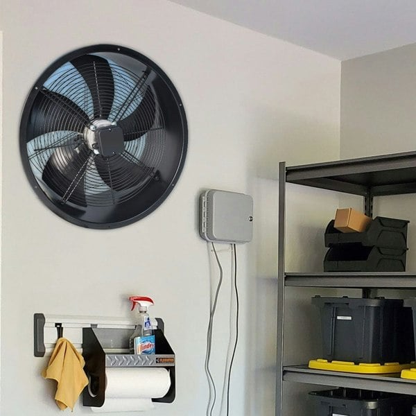 Ventilation Wall-Mounted Exhaust Axial Fan 14/16/20/22/24 inch Living and Home 24 inch