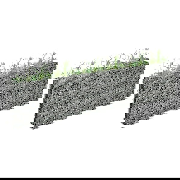 Berkfield Gabion Raised Bed Galvanised Steel 270x30x60 cm