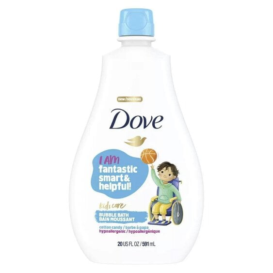 Dove Kids Care Bubble Bath Cotton Candy Hypoallergenic Skin Care 591ml