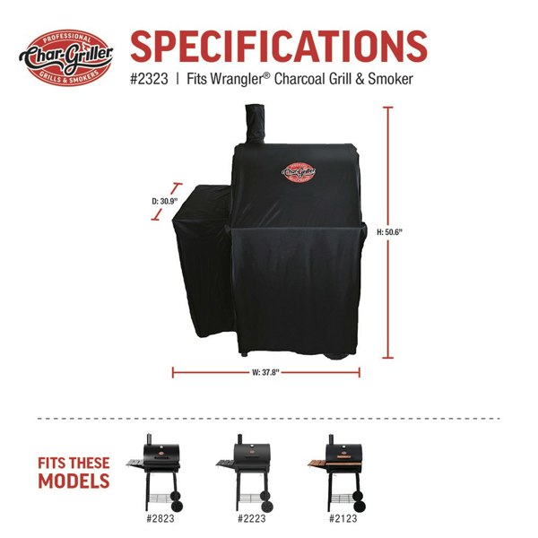 Char-Griller Grill Cover - Char-Griller® Wrangler®