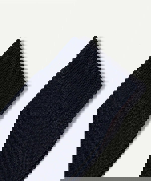 JAK Cotton Dark Blue Socks