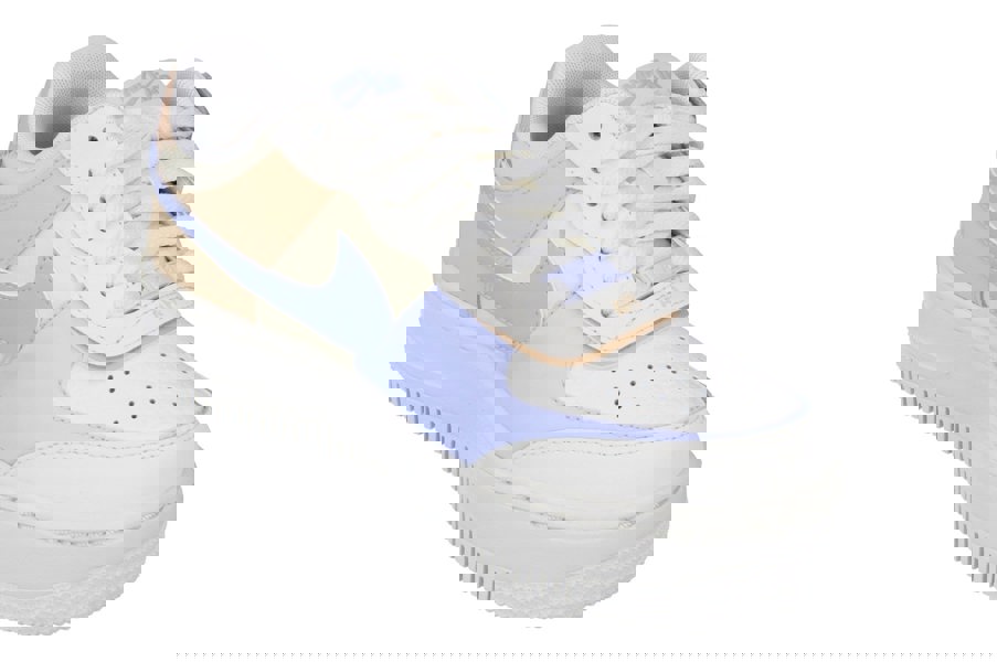 Nike Womens Air Force 1 Shadow Trainers Dz1847  114 - Sail White Onyx Ghost 114 - Photo 3