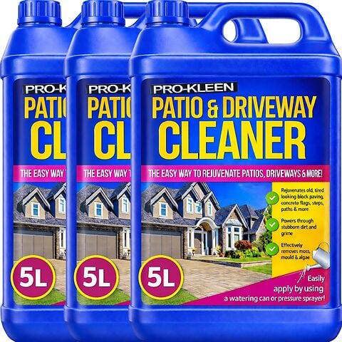 ProKleen Pro-Kleen Patio & Driveway Cleaner (15L) - Removes Stains, Dirt and Grime