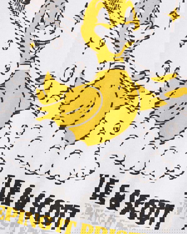 Lyle & Scott Rubber Duck Mens Graphic T-Shirt - 626 White | CHO | Designer Mens Graphic T-Shirts