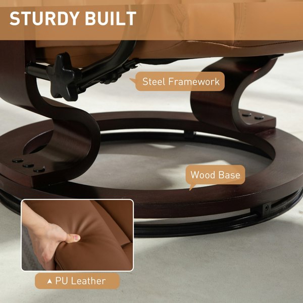 Recliner with Ottoman