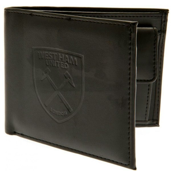 West Ham United FC Debossed Wallet - Brown