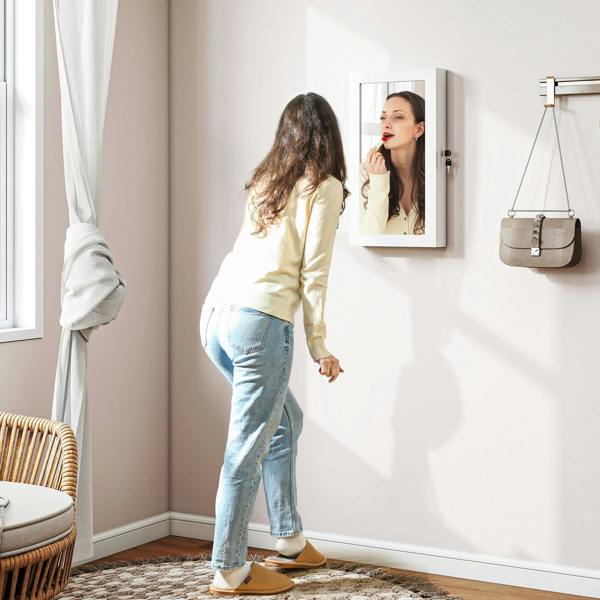 Wall-mounted Jewelry Cabinet