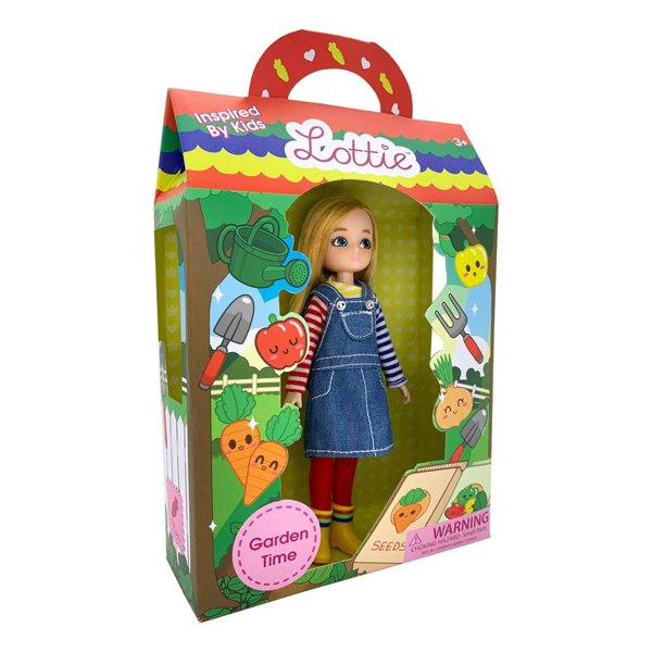 Lottie Dolls Garden Time Doll - Set Includes Garden Tools And Seed Boxes