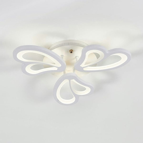 Petal Modern LED Ceiling Light Dimmable/Non-Dimmable (Version B) Ceiling Light Living and Home W 45 x L 45 cm Dimmable Warm Glow