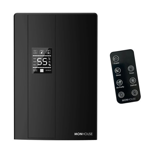 MONHOUSE Dehumidifier 24H Timer Ultra Quiet Mould & Damp Remover 2.2L Capacity