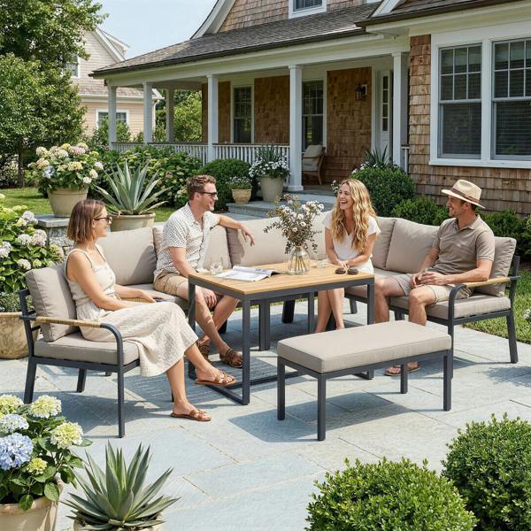 Rattan Sofa Set
